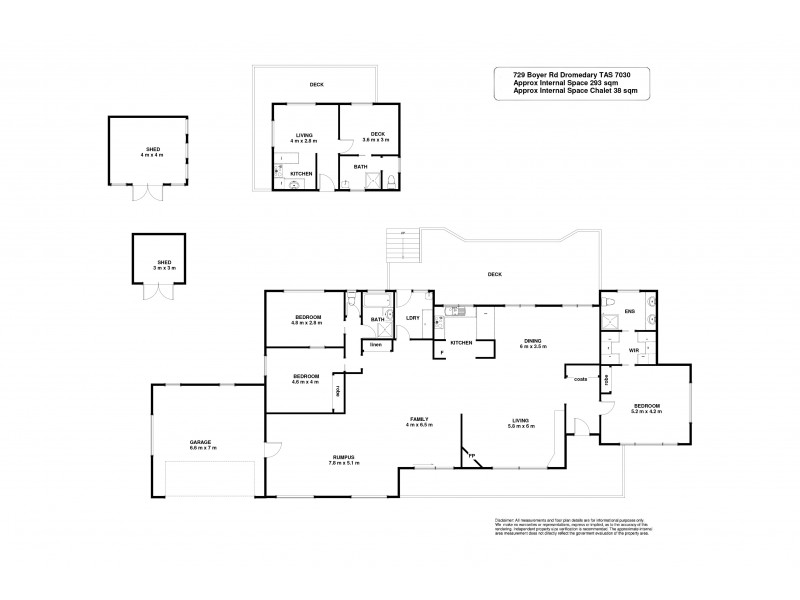 729 Boyer Road, Dromedary TAS 7030 Floorplan