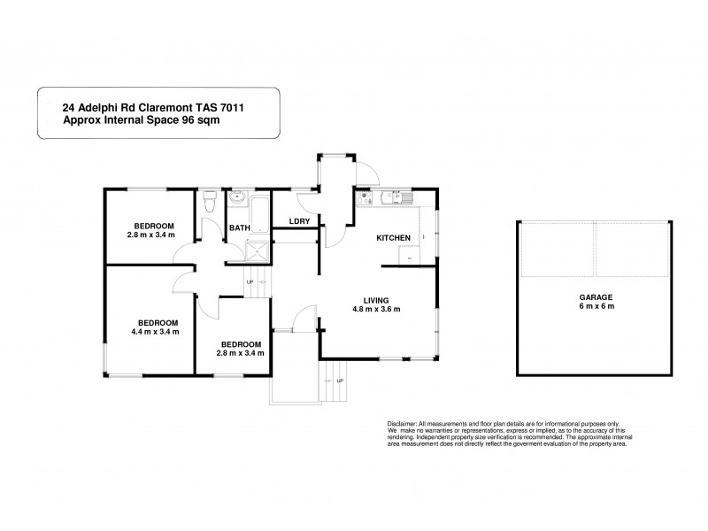 24 Adelphi Road, Claremont TAS 7011 Floorplan