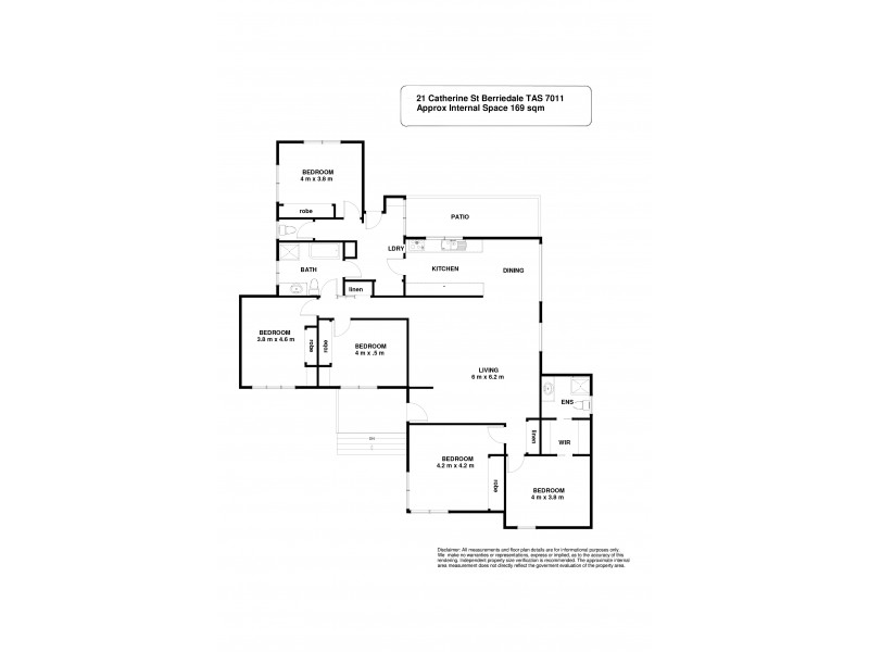 21 Catherine Street, Berriedale TAS 7011 Floorplan