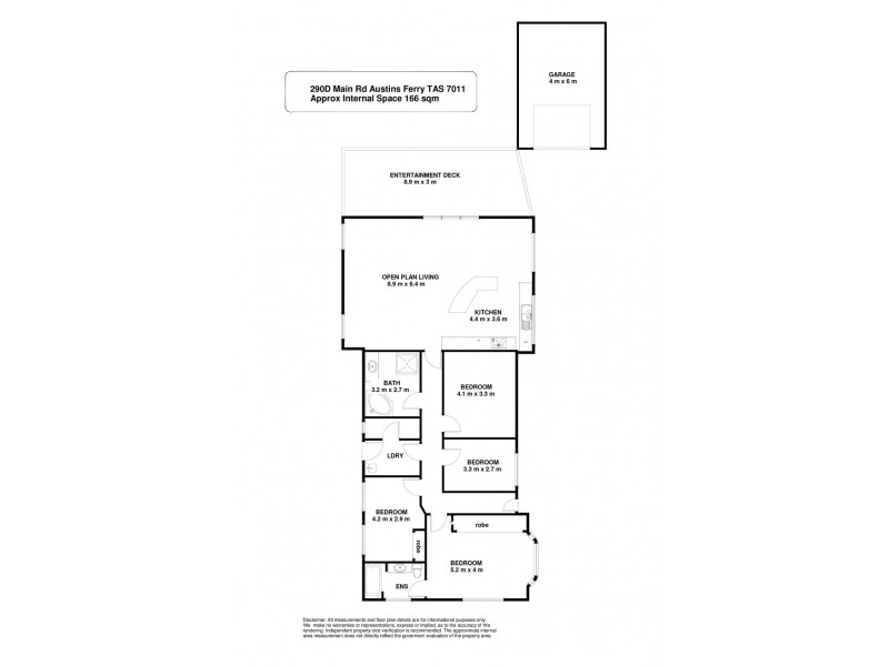 290D Main Road, Austins Ferry TAS 7011 Floorplan