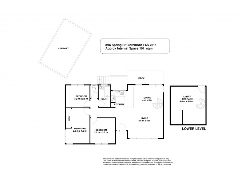 39A Spring Street, Claremont TAS 7011 Floorplan