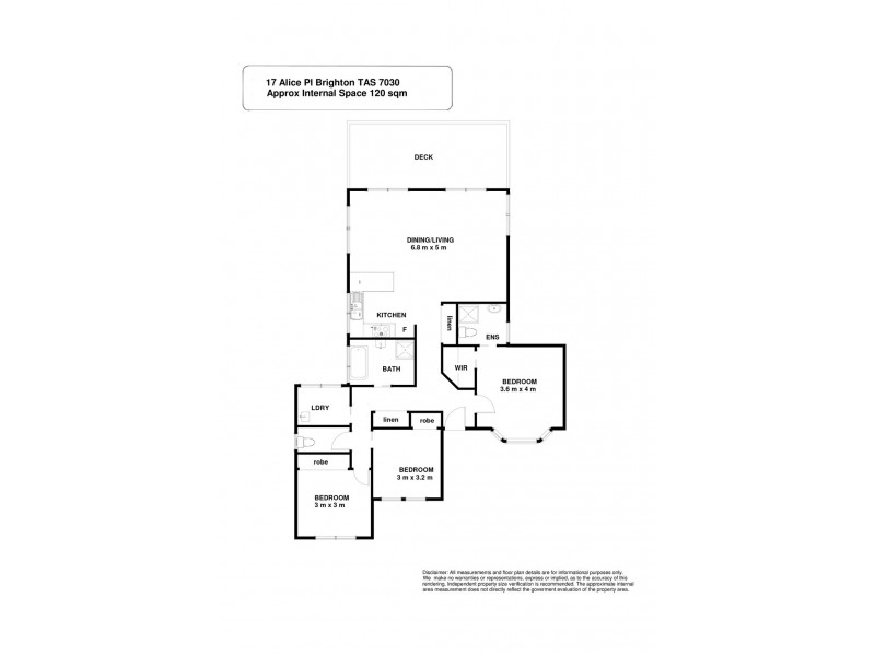 17 Alice Place, Brighton TAS 7030 Floorplan