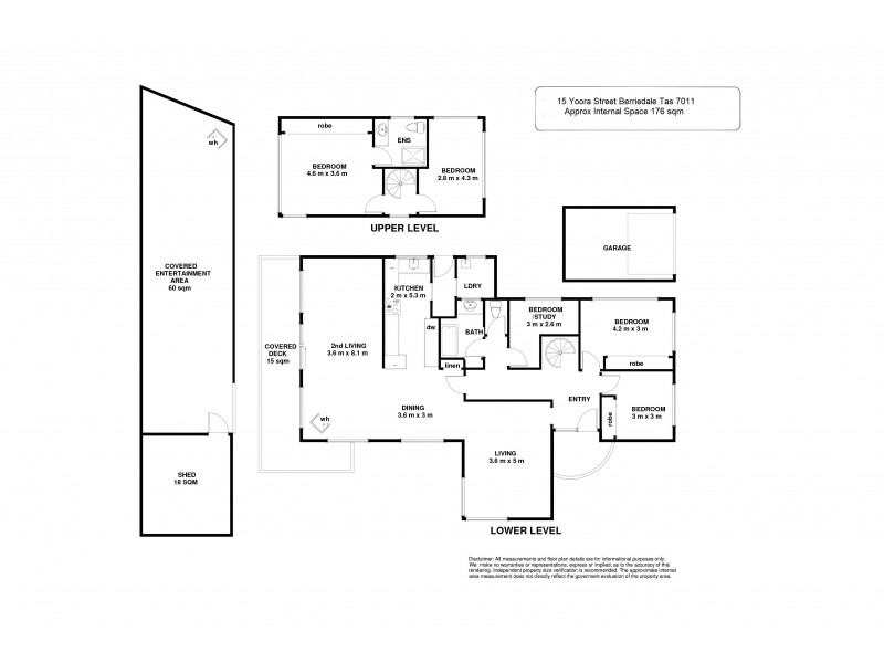 15 Yoora Street, Berriedale TAS 7011 Floorplan