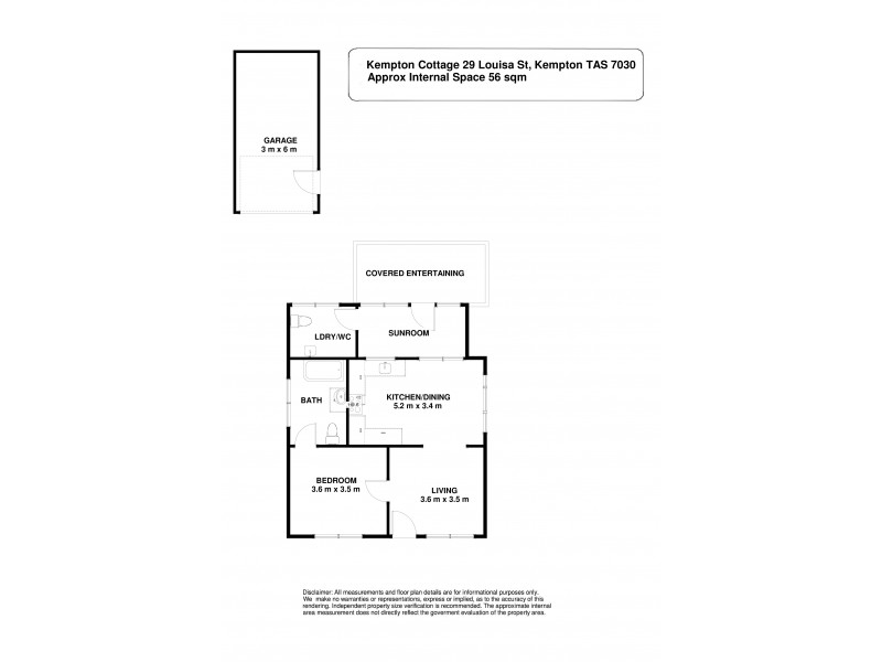29 Louisa Street, Kempton TAS 7030 Floorplan