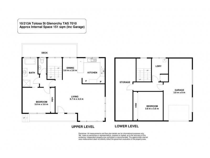10/213a Tolosa Street, Glenorchy TAS 7010 Floorplan