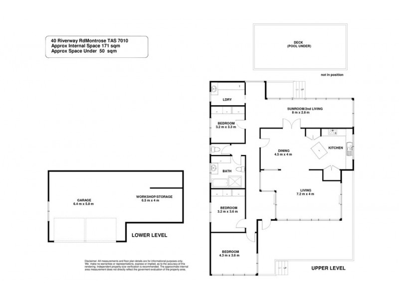 40 Riverway Road, Montrose TAS 7010 Floorplan