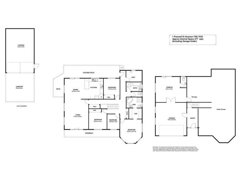 1 Presnell Street, Granton TAS 7030 Floorplan