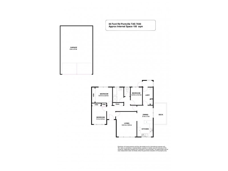 36 Ford Road, Pontville TAS 7030 Floorplan