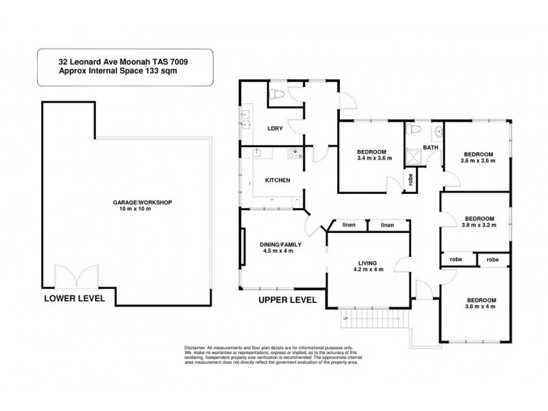 32 Leonard Avenue, Moonah TAS 7009 Floorplan