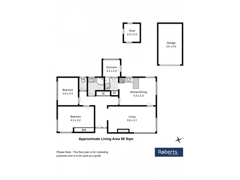 3 Old Main Road, Bridgewater TAS 7030 Floorplan