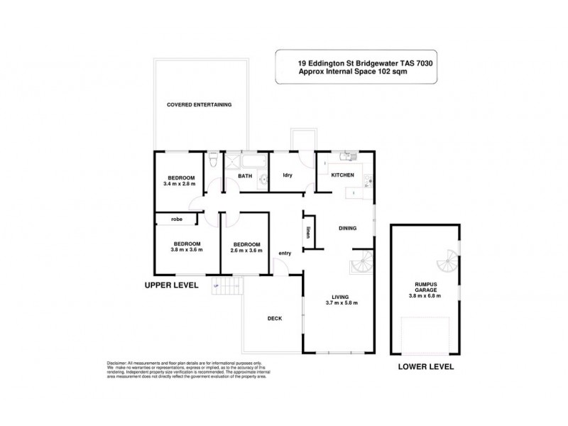19 Eddington Street, Bridgewater TAS 7030 Floorplan