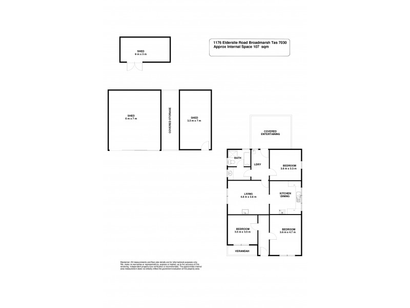 1176 Elderslie Road, Broadmarsh TAS 7030 Floorplan