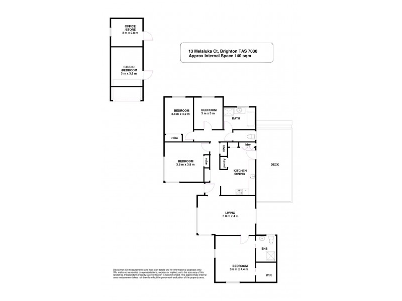 13 Melaluka Court, Brighton TAS 7030 Floorplan