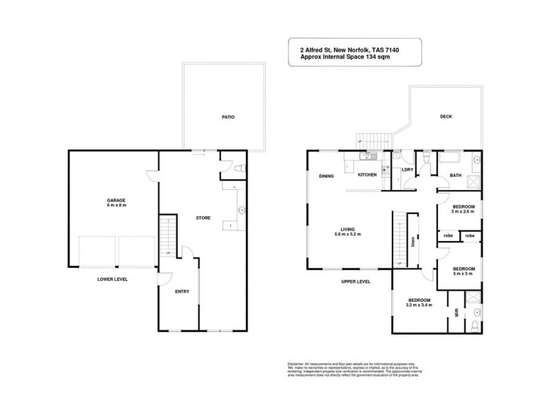 2 Alfred Street, New Norfolk TAS 7140 Floorplan
