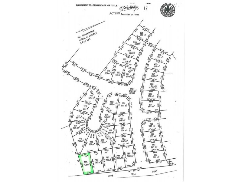 Lot 786 Briggs Road, Gagebrook TAS 7030 Floorplan