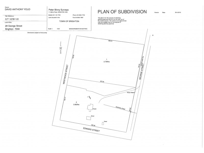 Lot 2 George Street, Brighton TAS 7030 Floorplan