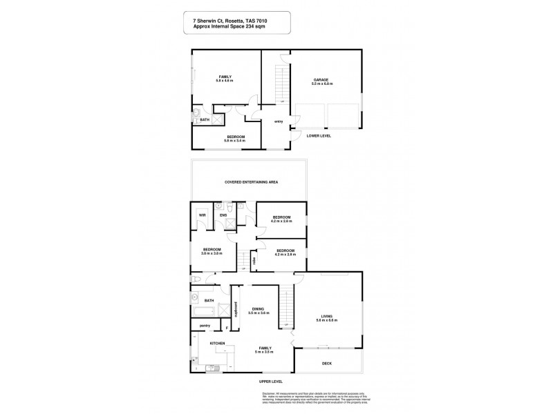 7 Sherwin Court, Rosetta TAS 7010 Floorplan