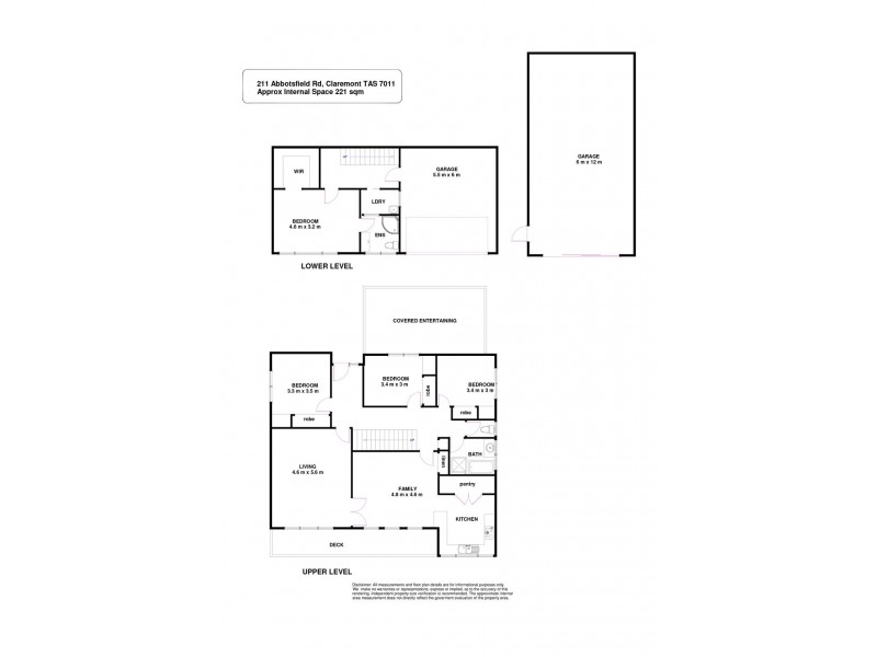 211 Abbotsfield Road, Claremont TAS 7011 Floorplan