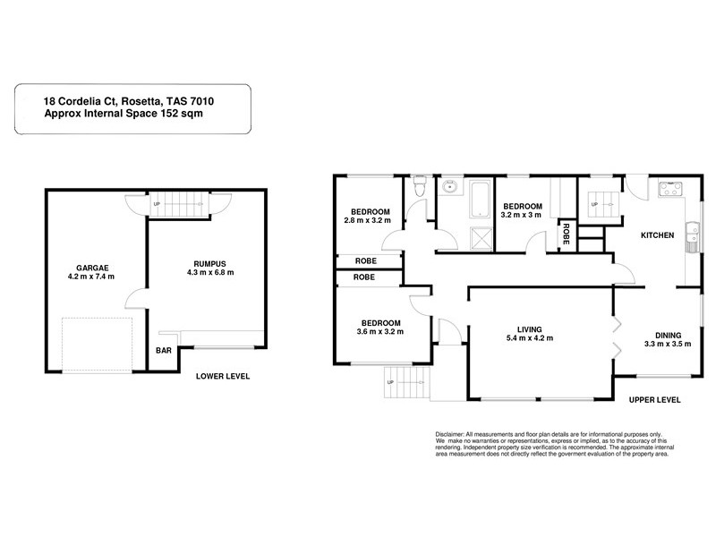 18 Cordelia Court, Rosetta TAS 7010 Floorplan