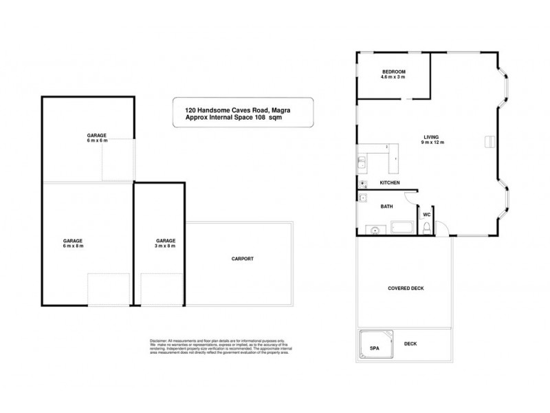 23 Handsome Caves Road, Magra TAS 7140 Floorplan