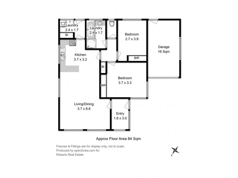 1 and 2/23 Barrett Street, Glenorchy TAS 7010 Floorplan