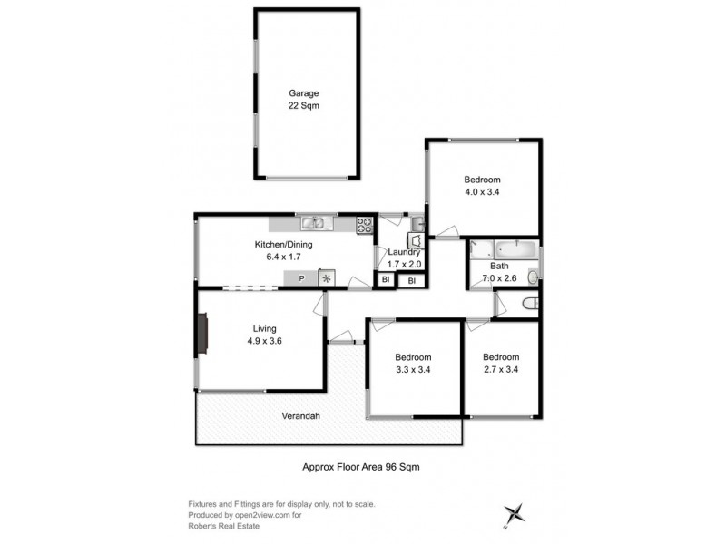1 Anthony Place, Glenorchy TAS 7010 Floorplan