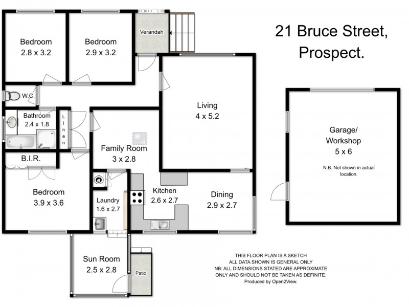 21 Bruce Street, Prospect TAS 7250 Floorplan