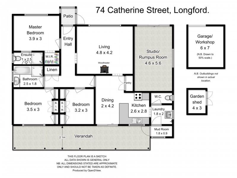 74 Catherine Street, Longford TAS 7301 Floorplan