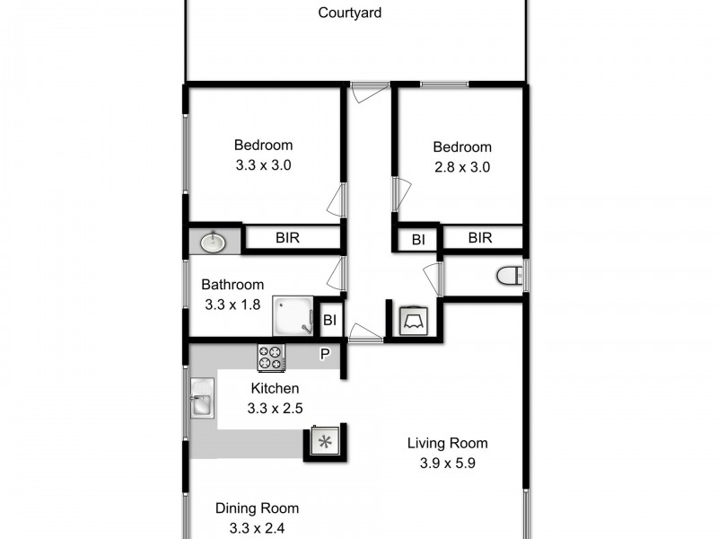 2/15 Las Vegas Drive, Prospect Vale TAS 7250 Floorplan