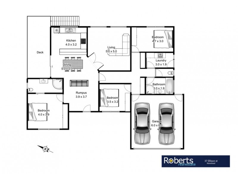 37 Ellison Street, Newstead TAS 7250 Floorplan