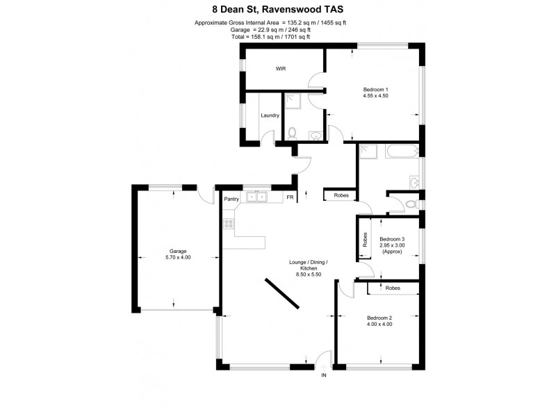 8 Dean Street, Ravenswood TAS 7250 Floorplan