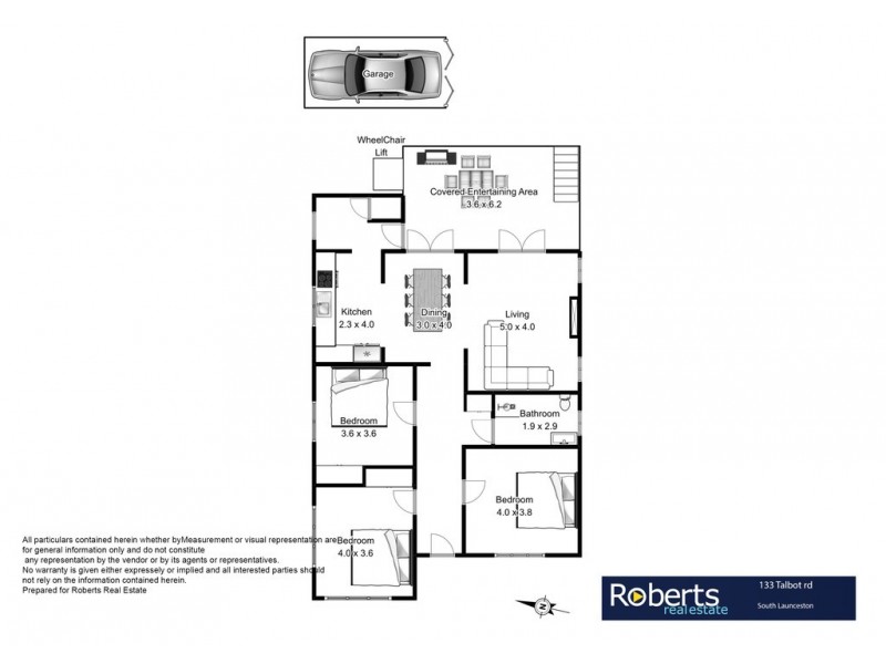 133 Talbot Road, South Launceston TAS 7249 Floorplan