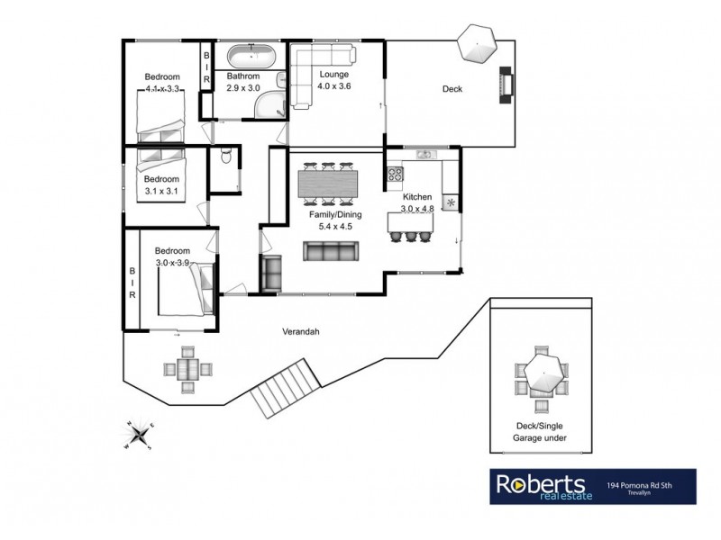 194 Pomona Road, Trevallyn TAS 7250 Floorplan