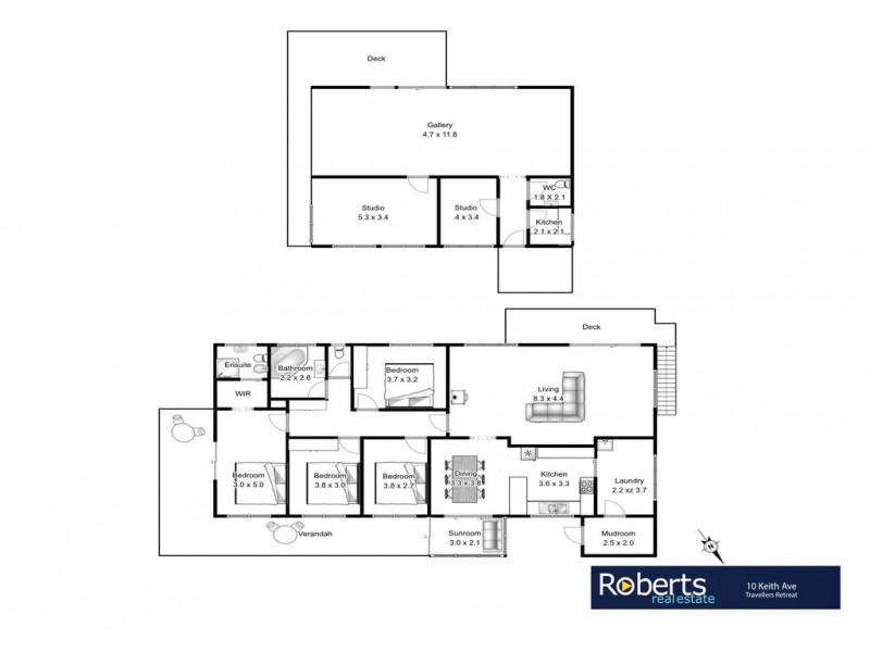 10 Keith Avenue, Travellers Rest TAS 7250 Floorplan