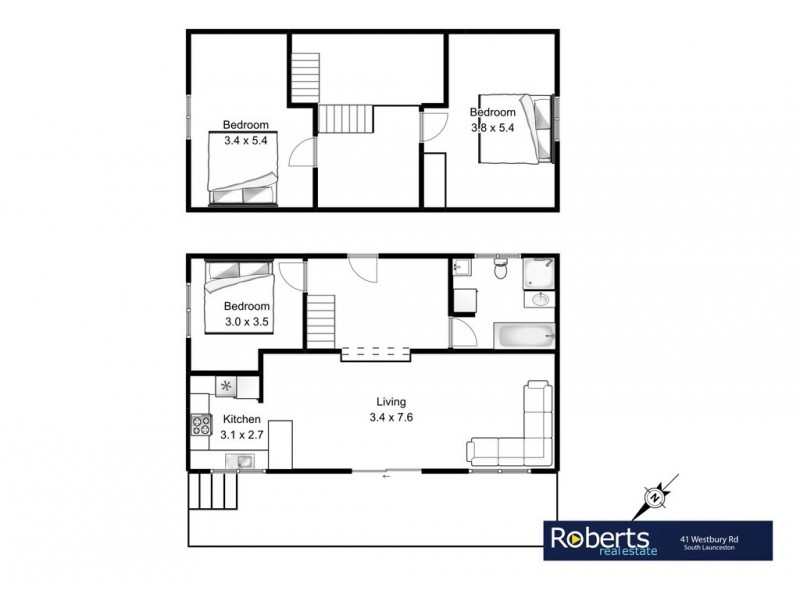 41 Westbury Road, South Launceston TAS 7249 Floorplan