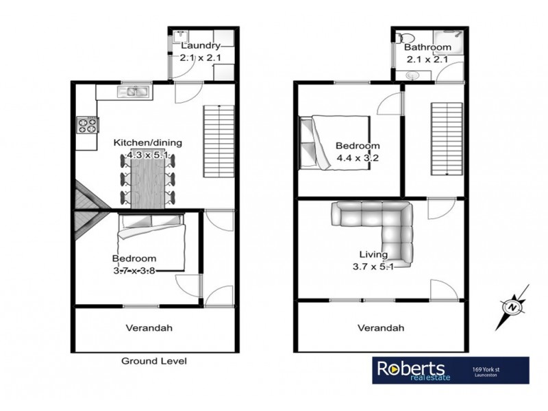 169 York Street, Launceston TAS 7250 Floorplan