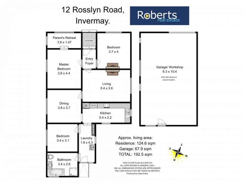 12 Rosslyn Road, Invermay TAS 7248 Floorplan