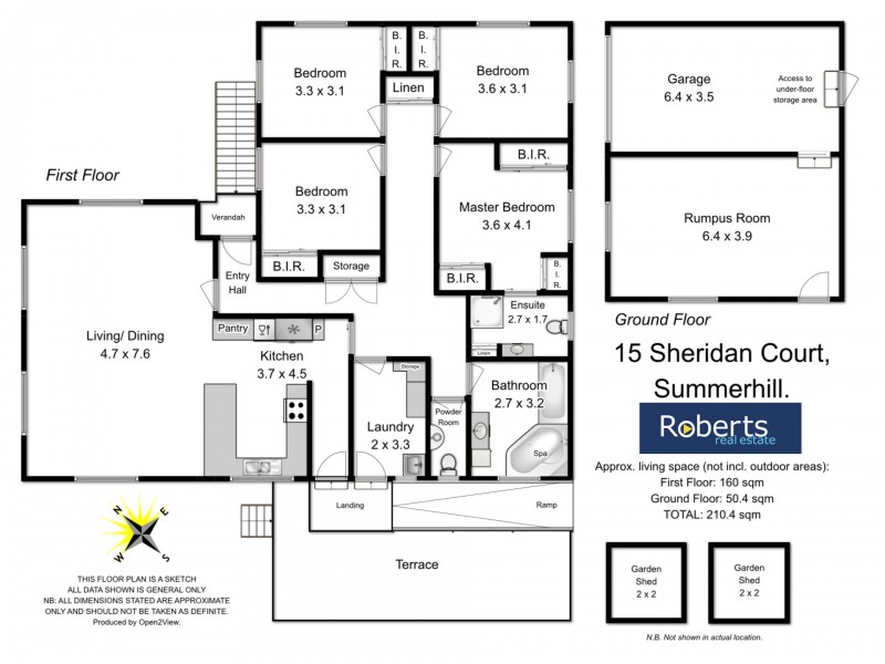 15 Sheridan Court, Summerhill TAS 7250 Floorplan