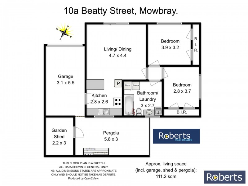 10a Beatty Street, Mowbray TAS 7248 Floorplan