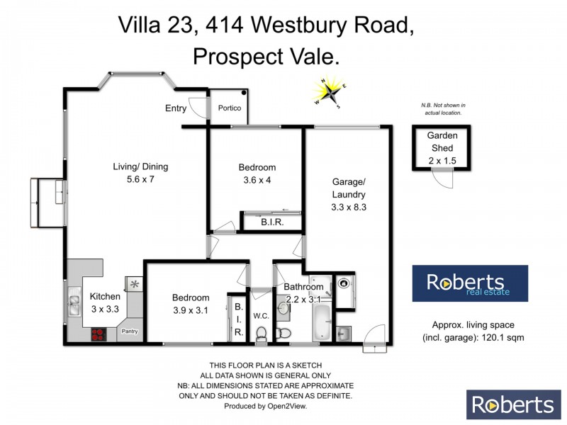 23/414 Westbury Road, Prospect Vale TAS 7250 Floorplan