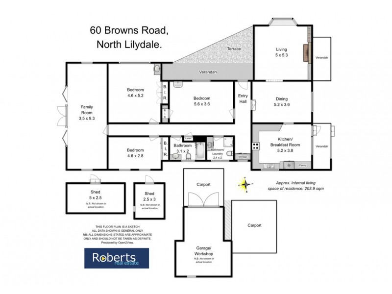20 Browns Road, Lilydale TAS 7268 Floorplan