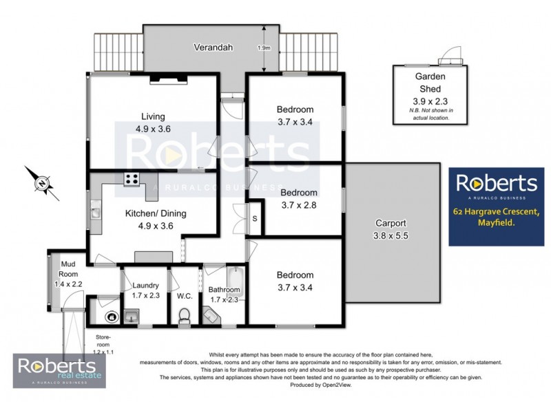 62 Hargrave Crescent, Mayfield TAS 7248