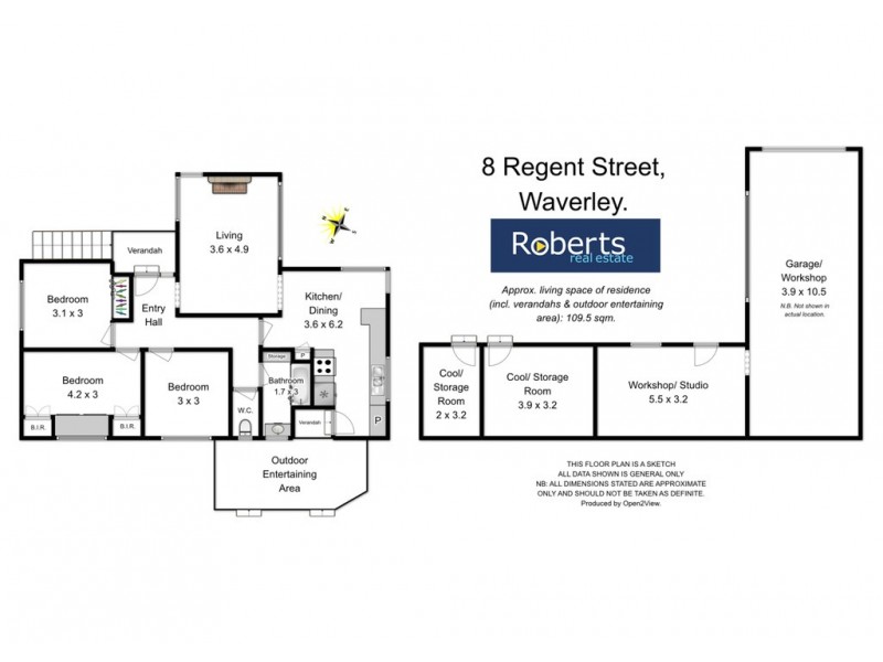 8 Regent Street, Waverley TAS 7250 Floorplan