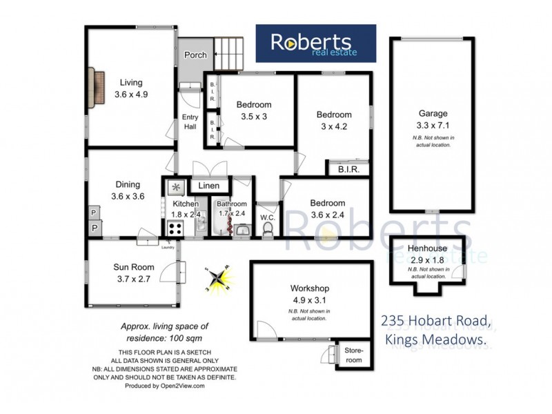 235 Hobart Road, Kings Meadows TAS 7249 Floorplan