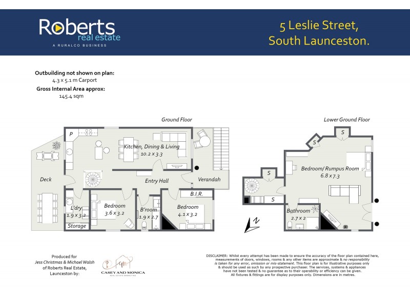 5 Leslie Street, South Launceston TAS 7249 Floorplan