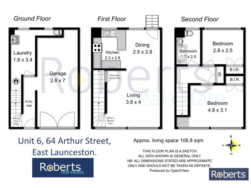 6/64 Arthur Street, East Launceston TAS 7250 Floorplan