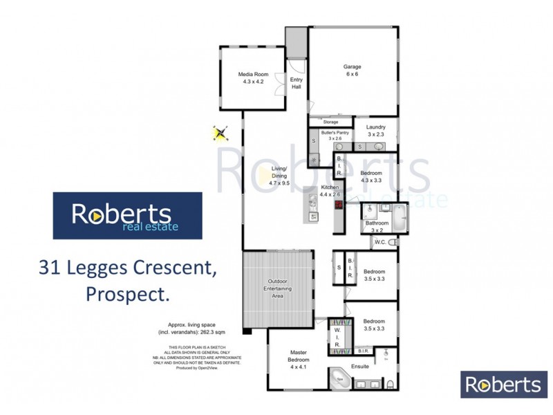 31 Legges Crescent, Prospect TAS 7250 Floorplan