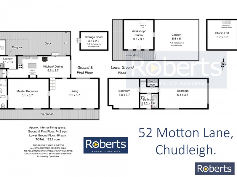 52 Motton Lane, Chudleigh TAS 7304 Floorplan