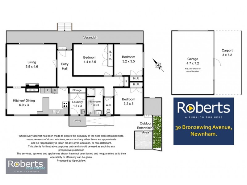30 Bronzewing Avenue, Newnham TAS 7248 Floorplan