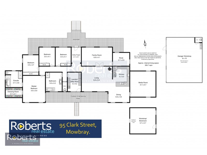 95 Clark St, Mowbray TAS 7248 Floorplan